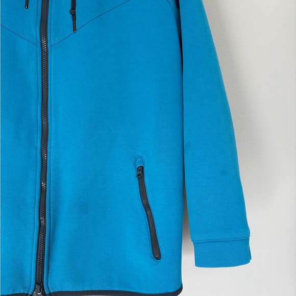 Nike Teal Full-Zip Hoodie with Pink Accents - Picture 2 of 7
